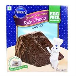 Pillsbury - Oven Cake Mix Moist Supreme Rich Choco (Egg Free Preparation) (270 g)